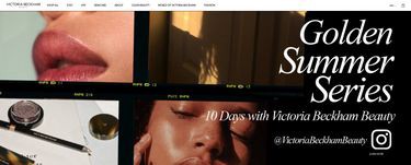 Victoria Beckham Beauty — Commerce service & Netlify
